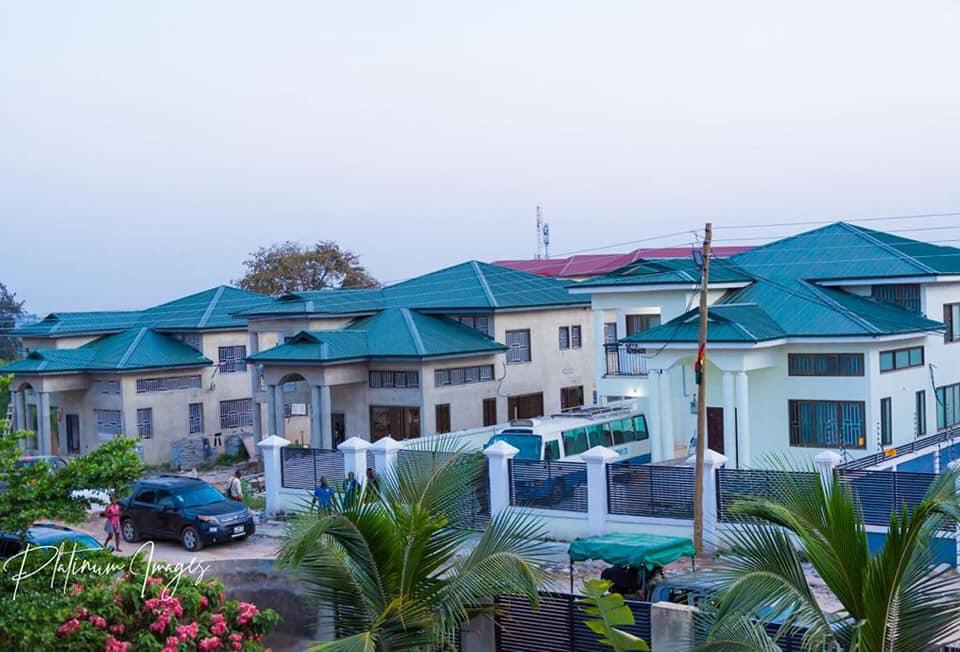 PRESIDENT AKUFOADDO INSPECTS STATE HOUSING ADENTA PROJECTS State